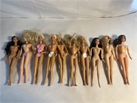 10 BARBIE & FRIEND 12'' FASHION DOLLS