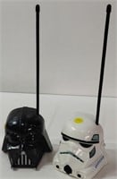 Star Wars Darth Vader & Stormtrooper Walkie