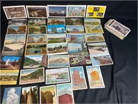 Vtg Post Card Lot U.S. States Travel Las Vegas