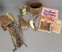 Group of gun related items including 1918