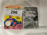 2 Sets Superman trading cards