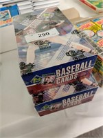 2 Sealed Boxes 1993 Classic Best MLB trading cards