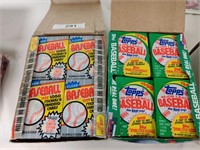 72 Sealed Packs MLB trading cards, 89 + 90