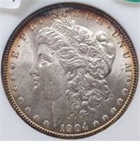 1904 $1 NGC MS 64 (CAC Approved)