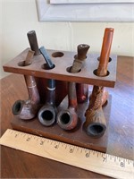 Pipe Stand and Pipes