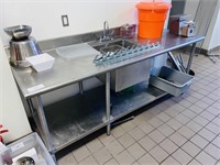 Eagle Stainless Steel Table w/ Sink