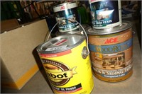 Stain and primer - 5 cans