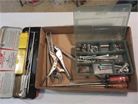 Gun cleaning kit, screws, vice grips