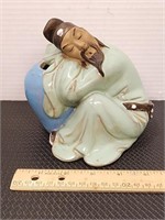 Beautiful Vintage Chinese Szechwan Man Sleeping