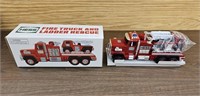 2015 Hess Fire Truck and Ladder Rescue in Box