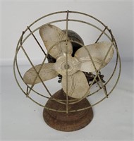 Vtg Small Metal Table Fan