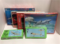 6 Model Airplane Kits