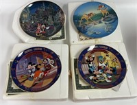 4 - Disney Decorator Plates