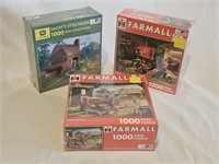 JOHN DEERE ANF FARMALL PUZZLES-NEVER OPENED