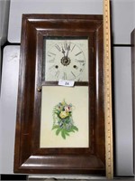 Vintage Waterbury 8 day clock, Waterbury, CT