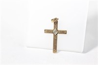 10 karat Gold Cross Pendant