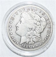 1886 O SILVER MORGAN DOLLAR