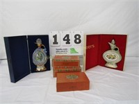 (2) Vintage Beam's Decanters In Cases,