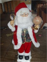 Animated Santa Clause, 28"h