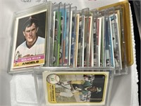 (19) 1970's & '80's Baseball Cards w/ Stars, etc.