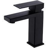 KES BATHROOM BLACK MATTE FAUCET