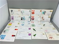 34 various 1967 Canada Special First Day Cover