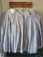 Men's Long Sleeve Dress Shirts Size 17/17 1/2/xl