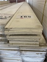 5.5" x 16' Primed Pine Grooved Base x 1024LF