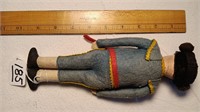 3” x 9” Old Felt / Composition Boy Doll