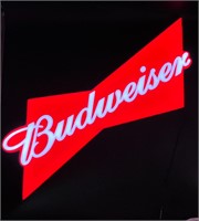 41" BUDWEISER BEER LIGHTED SIGN