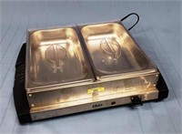 Oster 2 Compartment Food Warmer