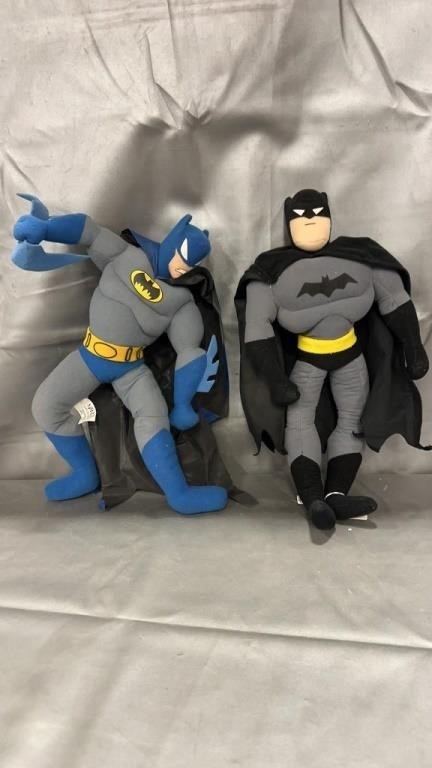 Plush Batman Figures qty 2