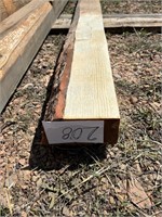 Live edge 4 x 8 x 20 rustic timber