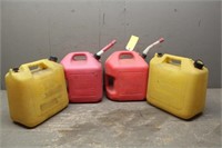 (2) Diesel Cans & (2) Gas Cans