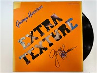 Autograph COA George Harrison vinyl