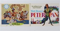 Peter Pan/1968R (2) Lobby Cards