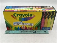 NEW Crayola 64ct Washable Sidewalk Chalk