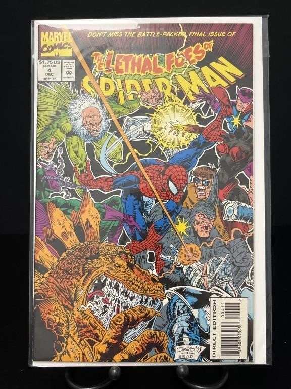 Marvel The Lethal Foes of Spiderman Book