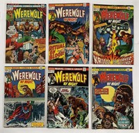 Marvel Werewolf By Night Nos.6-11 1973