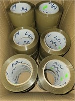 Box of SEVERAL Rolls of Carton Sealing Tape