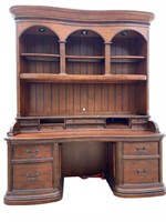 Stringson Furniture Large Wooden Desk w/ Hutch