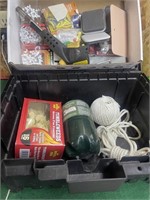 Box of Miscellaneous / Outdoors Stuff