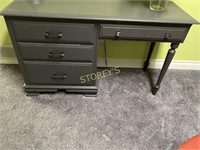 4 Drawer Grey Desk - 51 x 18 x 29