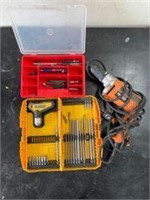 Rigid Electric Drill & Bits