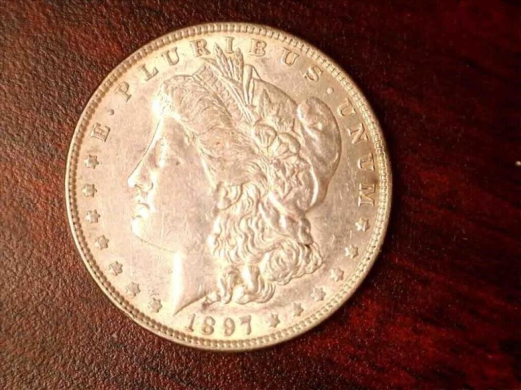 1897 Morgan Dollar