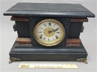 Sessions Mantle Clock Painted Wood Case