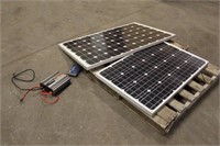 (2) Solar Panels, Coleman Control & Coleman