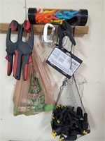 Spring clamp tools lot small med sizes