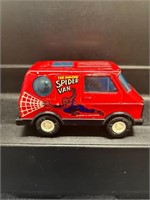 1980 Buddy L Metal Spider-Man Van Toy!