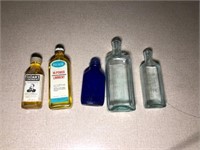 Lot of vintage bottles